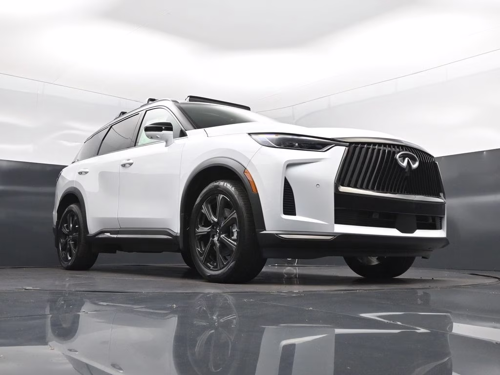 2027 RADIANT WHITE / BLACK OBSIDIAN INFINITI QX60 Autograph AWD SUV
