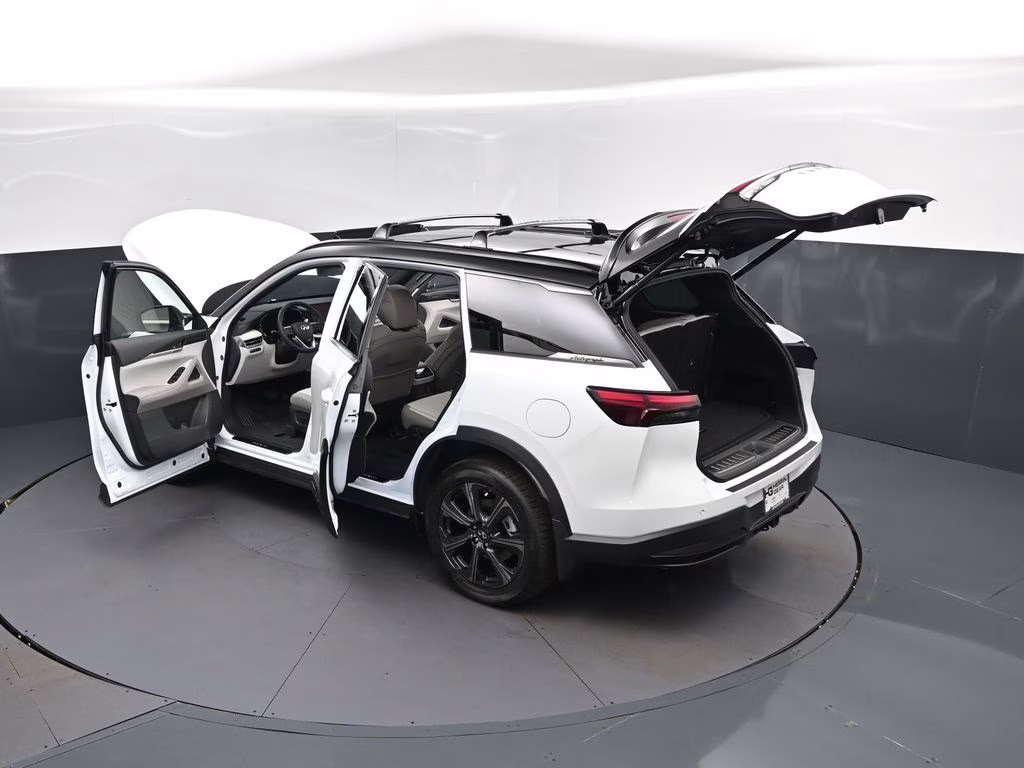 2027 RADIANT WHITE / BLACK OBSIDIAN INFINITI QX60 Autograph AWD SUV