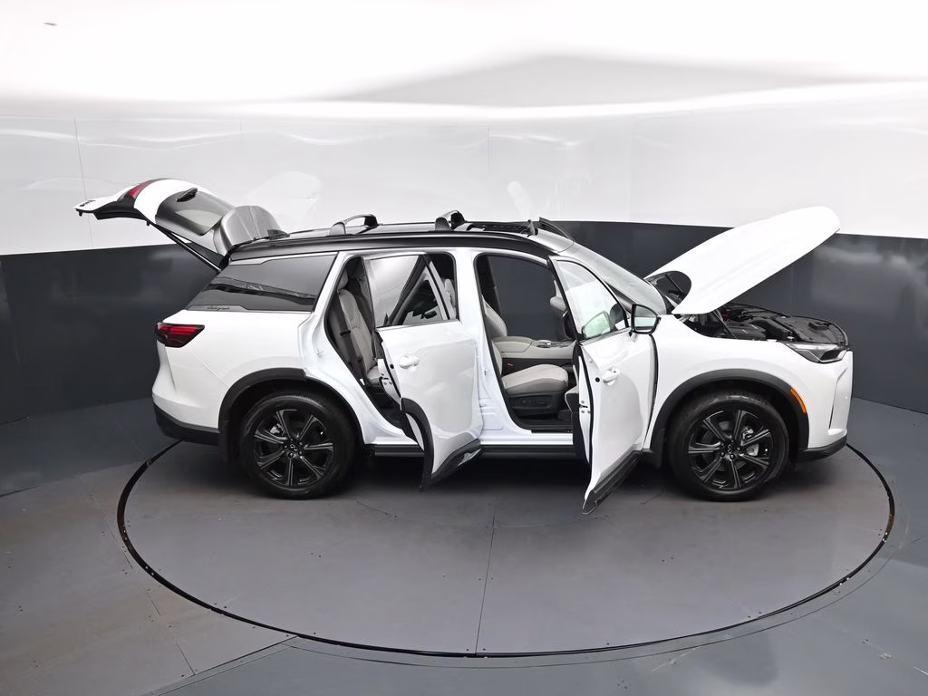 2027 RADIANT WHITE / BLACK OBSIDIAN INFINITI QX60 Autograph AWD SUV