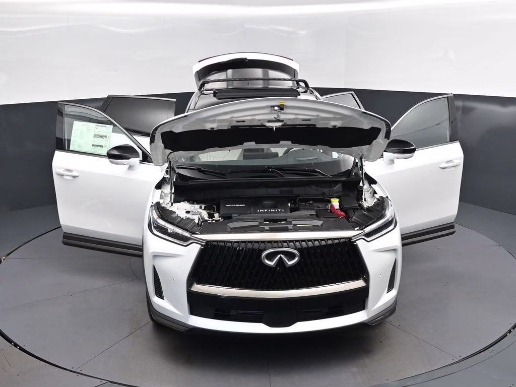 2027 RADIANT WHITE / BLACK OBSIDIAN INFINITI QX60 Autograph AWD SUV