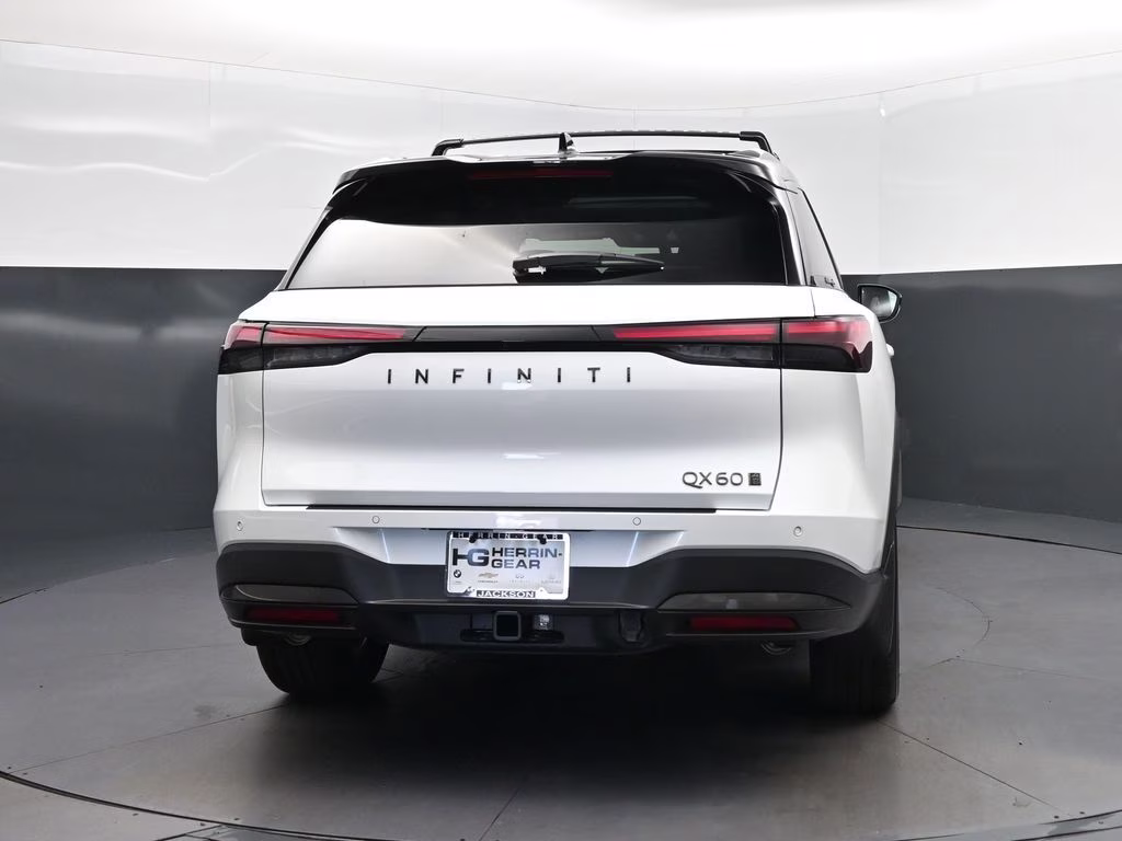 2027 RADIANT WHITE / BLACK OBSIDIAN INFINITI QX60 Autograph AWD SUV
