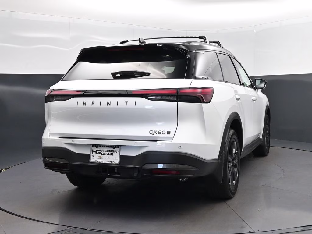 2027 RADIANT WHITE / BLACK OBSIDIAN INFINITI QX60 Autograph AWD SUV