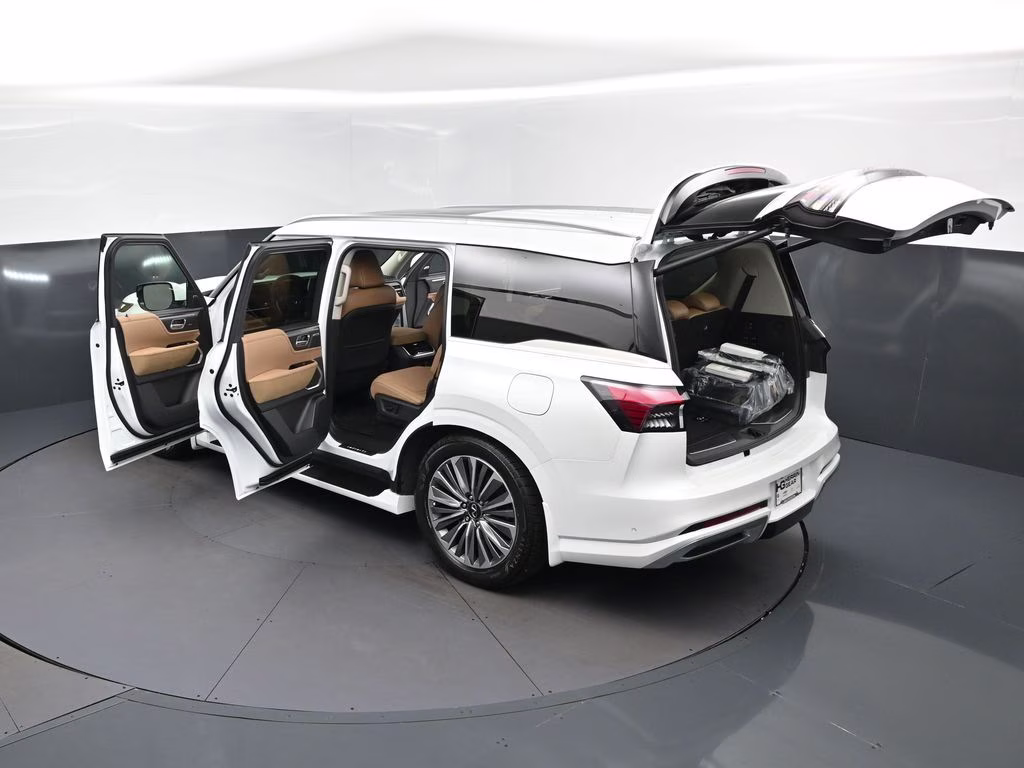 2026 Radiant White INFINITI QX80 LUXE RWD SUV