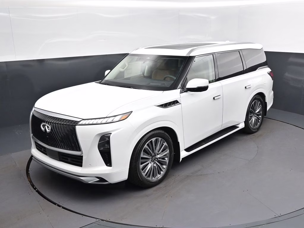 2026 Radiant White INFINITI QX80 LUXE RWD SUV