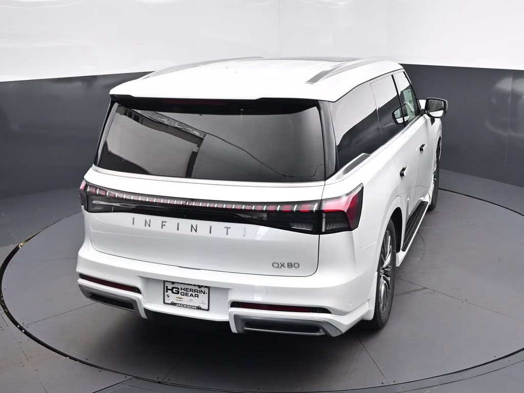 2026 Radiant White INFINITI QX80 LUXE RWD SUV