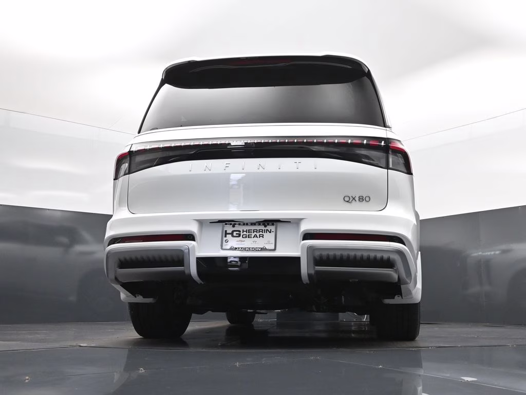 2026 Radiant White INFINITI QX80 LUXE RWD SUV