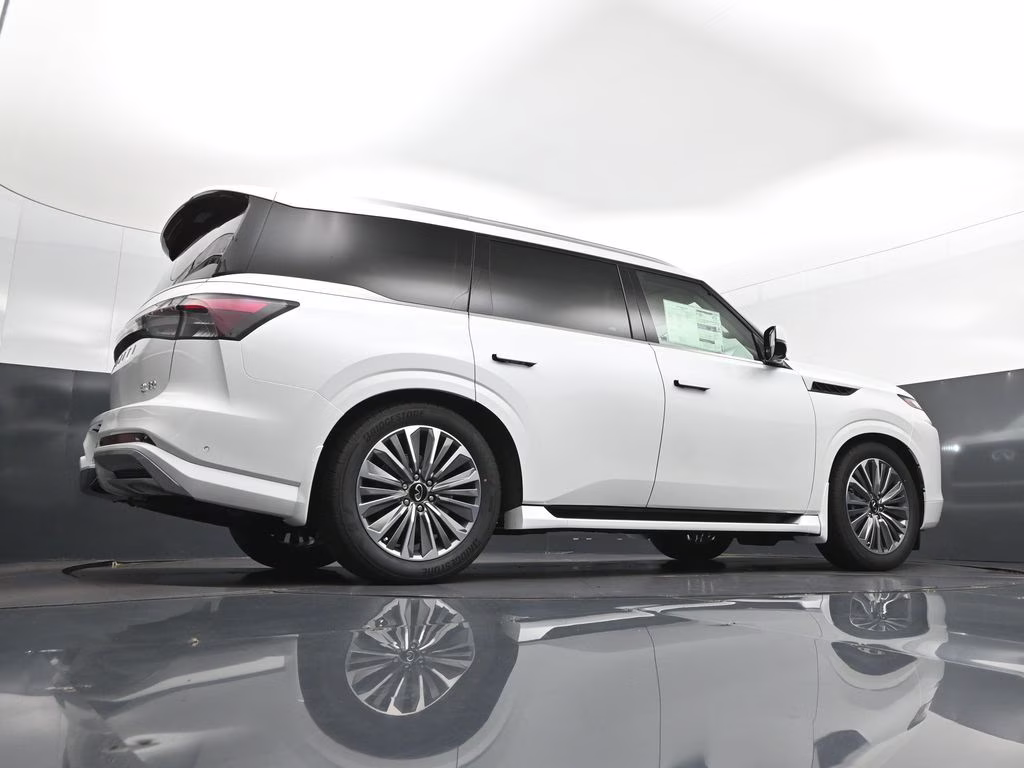 2026 Radiant White INFINITI QX80 LUXE RWD SUV