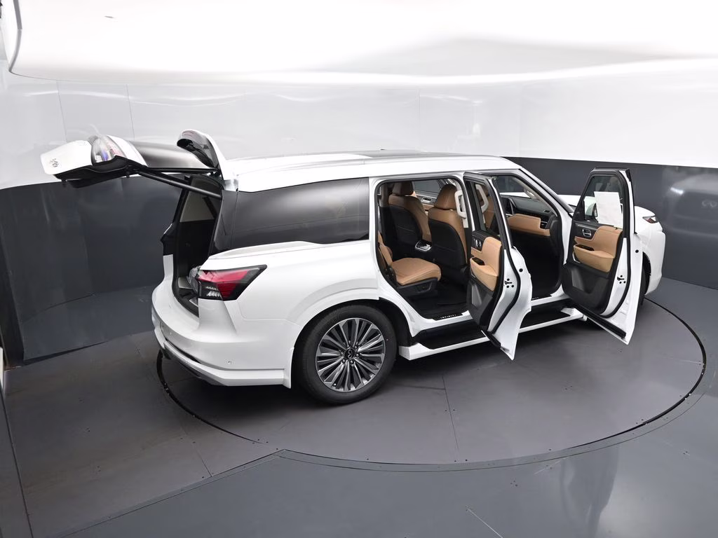 2026 Radiant White INFINITI QX80 LUXE RWD SUV
