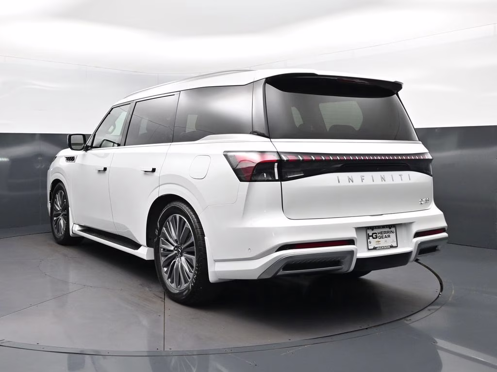 2026 Radiant White INFINITI QX80 LUXE RWD SUV