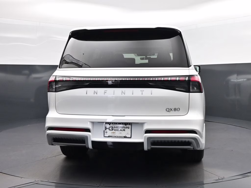 2026 Radiant White INFINITI QX80 LUXE RWD SUV