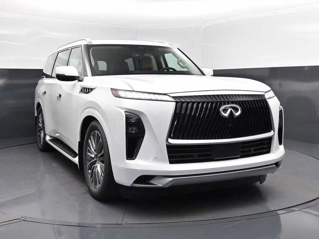 2026 Radiant White INFINITI QX80 LUXE RWD SUV