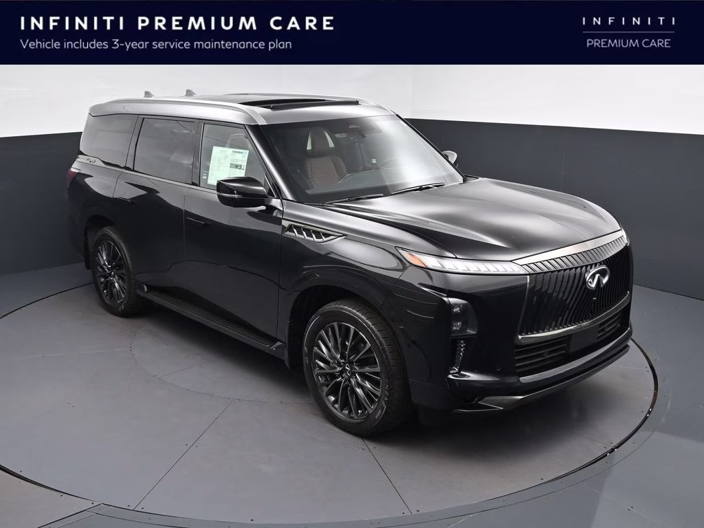 2026 Mineral Black/Graphite Shadow INFINITI QX80 AUTOGRAPH 4X4 SUV