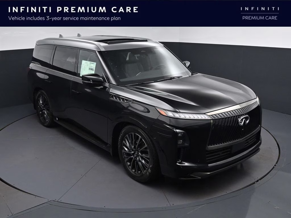 2026 Mineral Black/Graphite Shadow INFINITI QX80 AUTOGRAPH 4X4 SUV