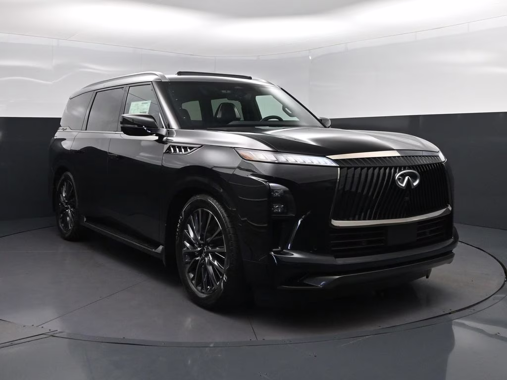 2026 Mineral Black/Graphite Shadow INFINITI QX80 AUTOGRAPH 4X4 SUV