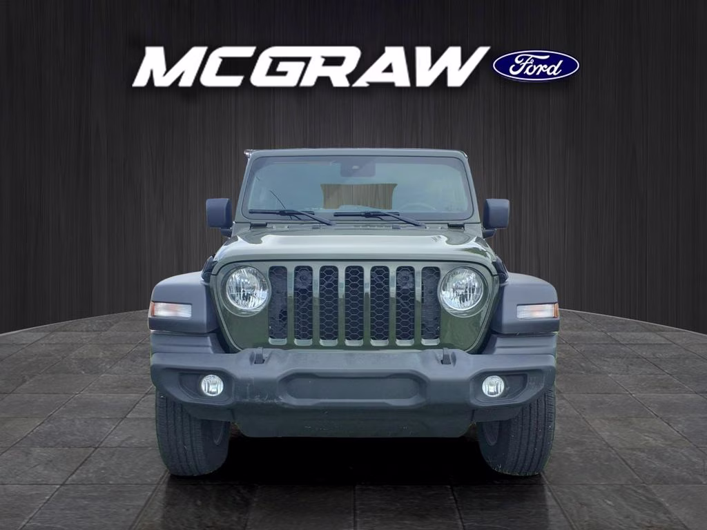 2024 Sarge Green Clearcoat Jeep Wrangler Sport S 4X4 SUV