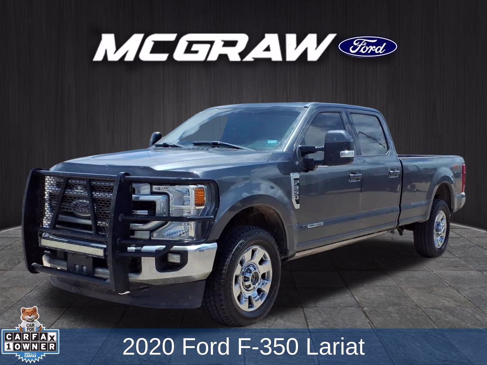 2020 Magnetic Ford Super Duty F-350 SRW Lariat 4X4 Truck