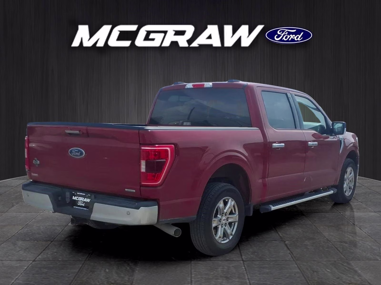2022 Red Metallic Ford F-150 XLT RWD Truck