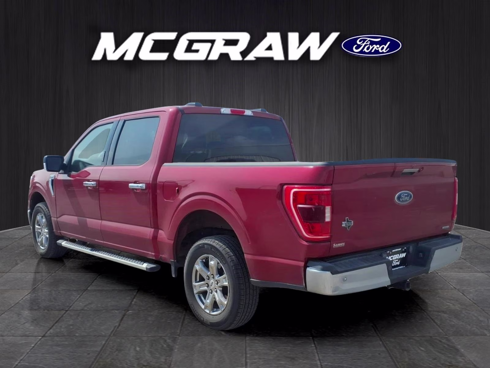 2022 Red Metallic Ford F-150 XLT RWD Truck