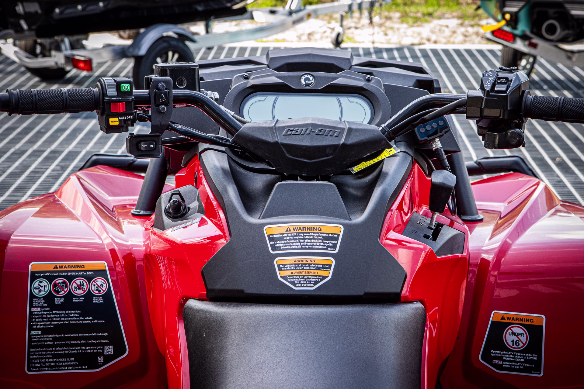 2024 Red Can-Am Outlander X mr 850 ATV
