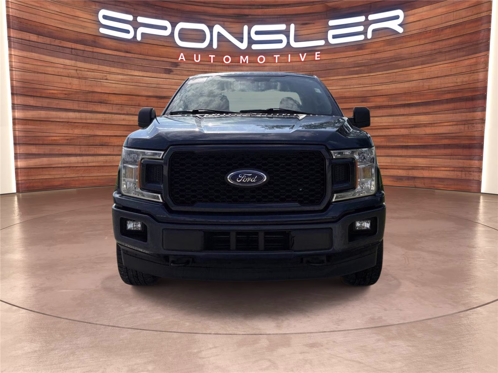 2018 Blue Jeans Ford F-150 XL 4X4 Truck