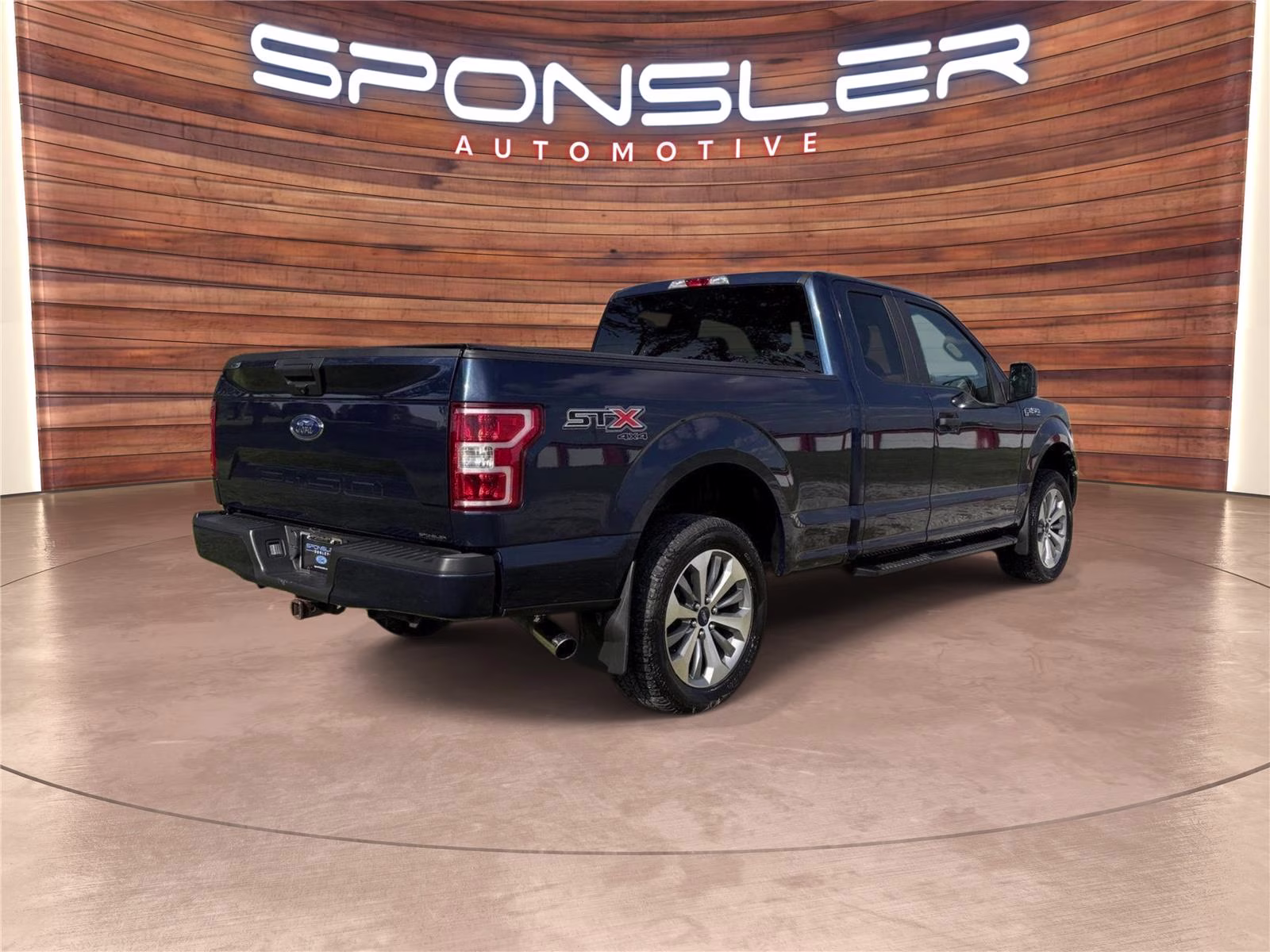 2018 Blue Jeans Ford F-150 XL 4X4 Truck