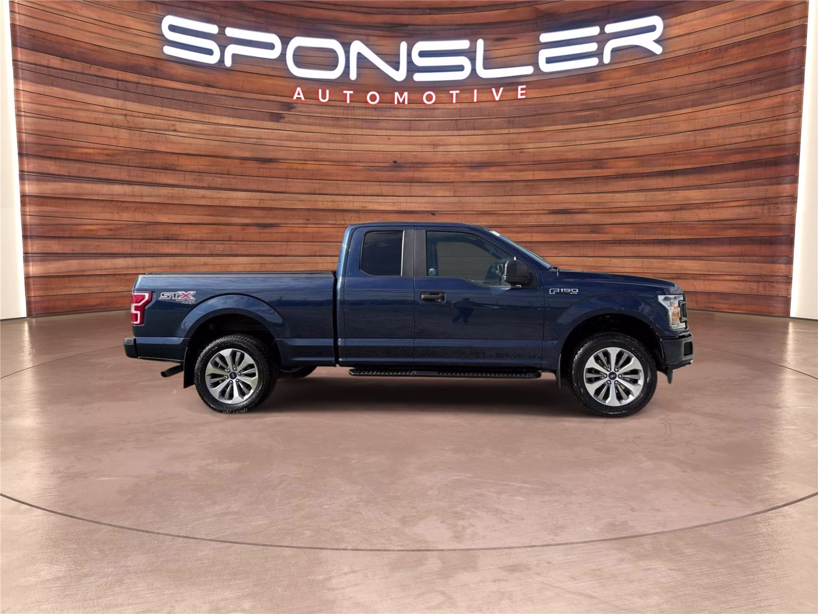 2018 Blue Jeans Ford F-150 XL 4X4 Truck