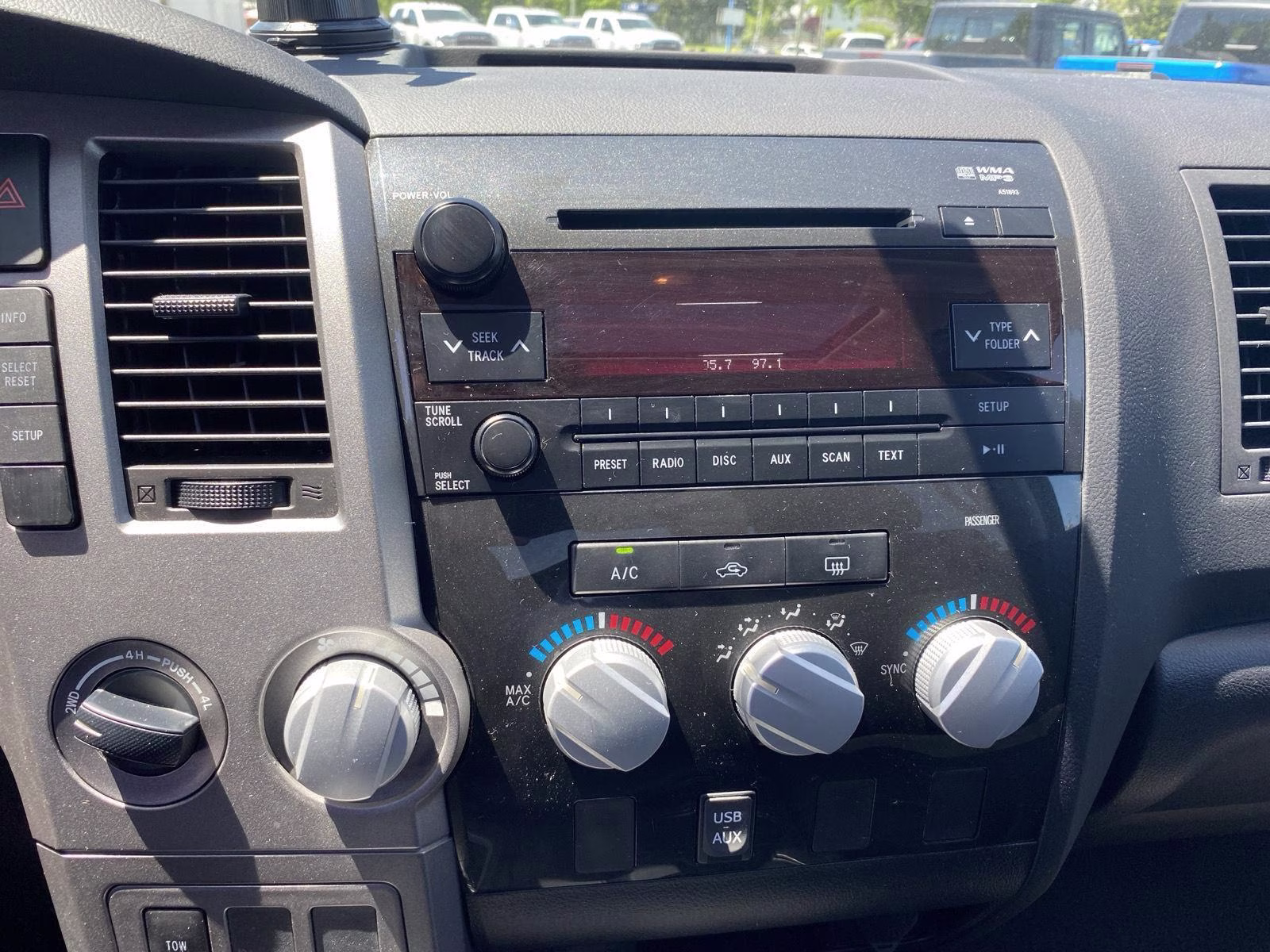 2011 Black Toyota Tundra Truck SR5 4X4 Truck