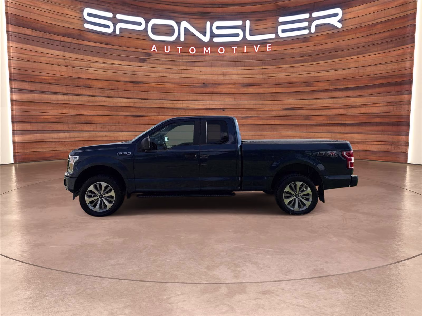 2018 Blue Jeans Ford F-150 XL 4X4 Truck