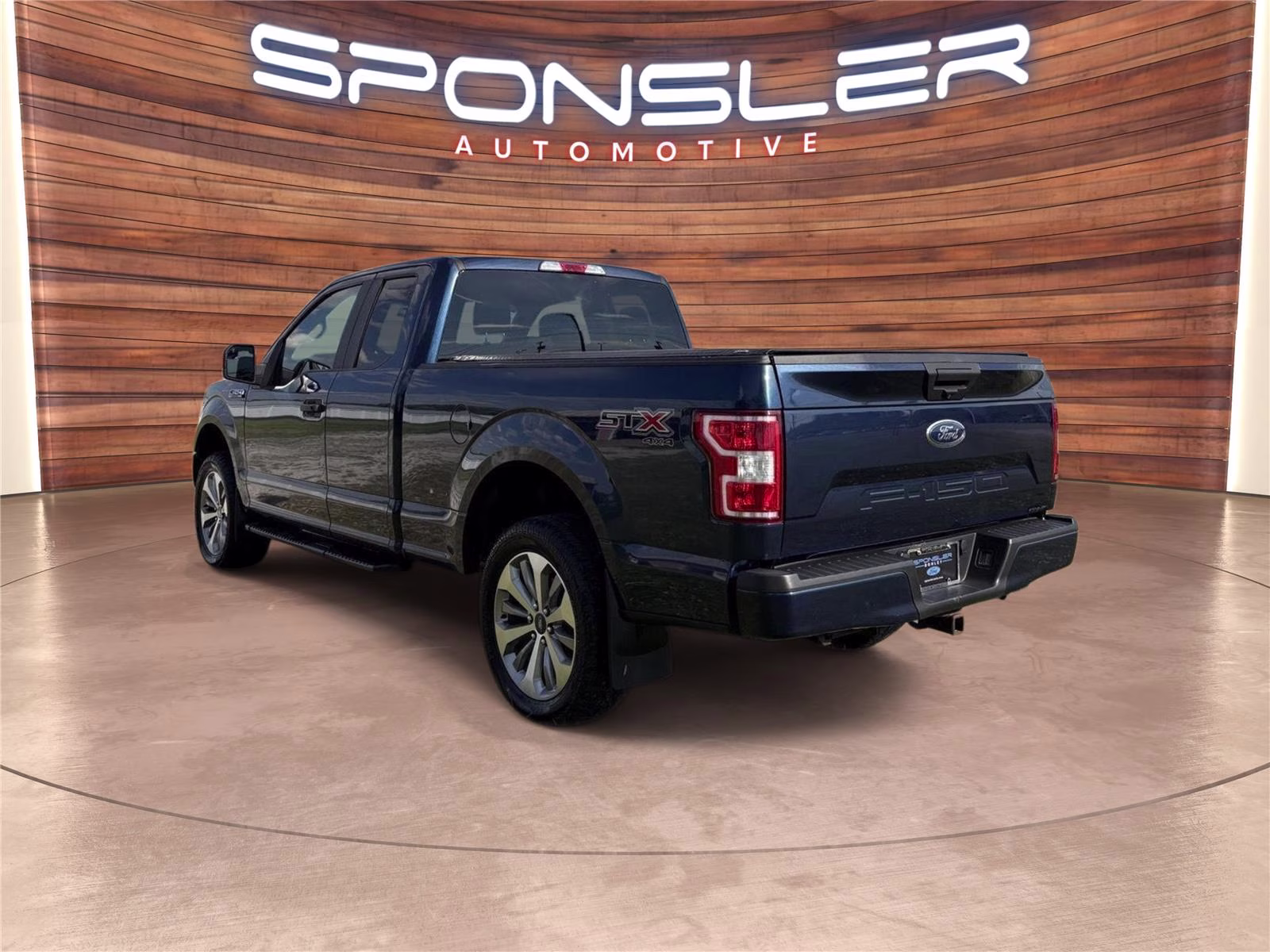 2018 Blue Jeans Ford F-150 XL 4X4 Truck
