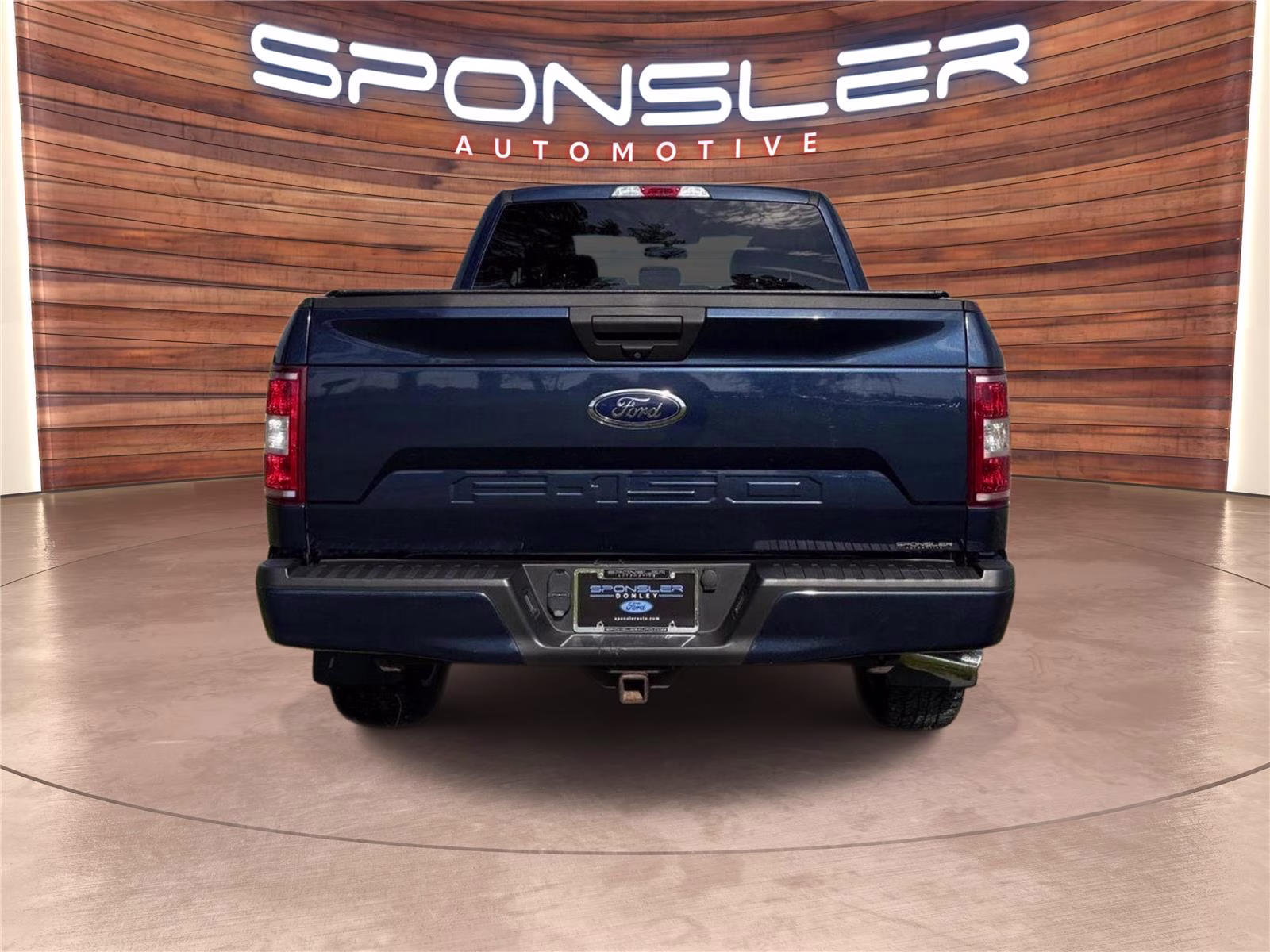 2018 Blue Jeans Ford F-150 XL 4X4 Truck
