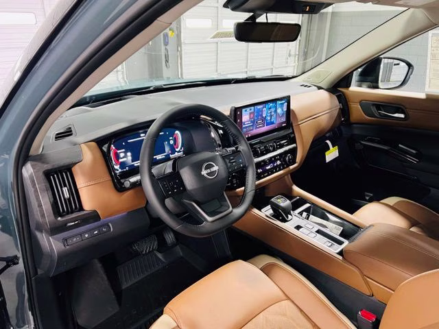 2026 Baltic Teal/Super Black Nissan Pathfinder Platinum FWD SUV