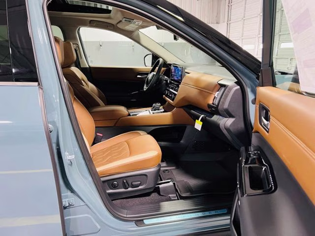 2026 Baltic Teal/Super Black Nissan Pathfinder Platinum FWD SUV