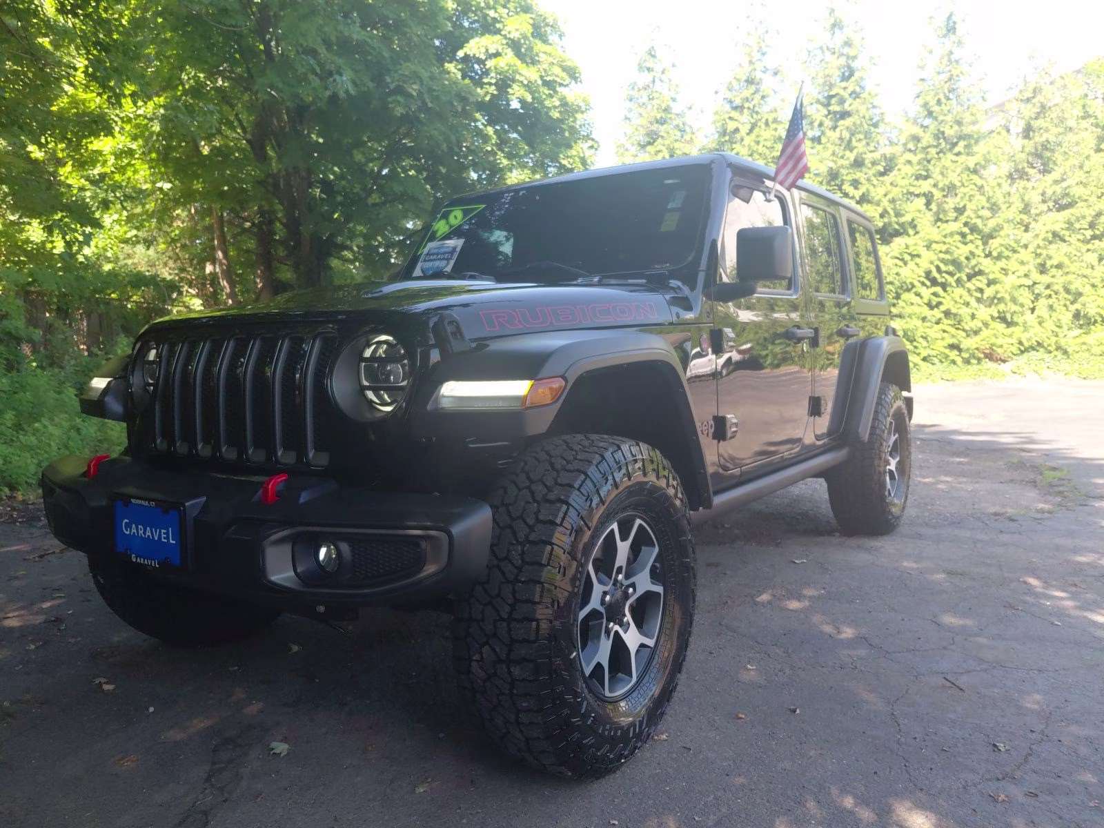 2020 Black Clearcoat Jeep Wrangler Unlimited Rubicon 4X4 SUV