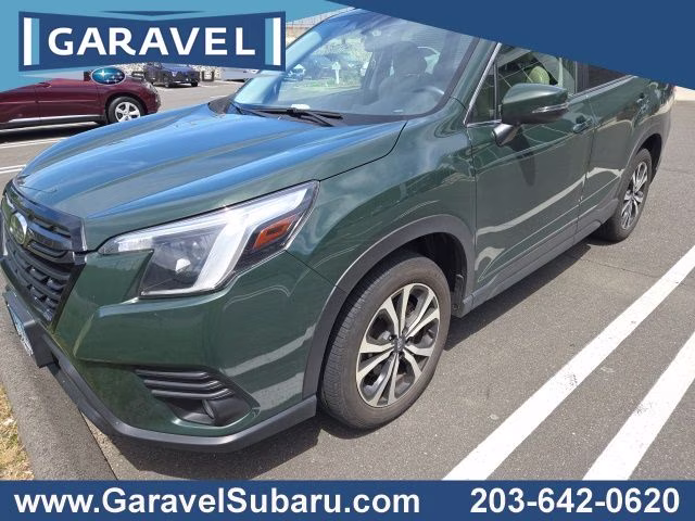 2023 Cascade Green Silica Subaru Forester Limited AWD SUV