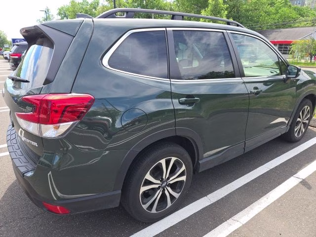 2023 Cascade Green Silica Subaru Forester Limited AWD SUV