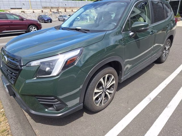2023 Cascade Green Silica Subaru Forester Limited AWD SUV