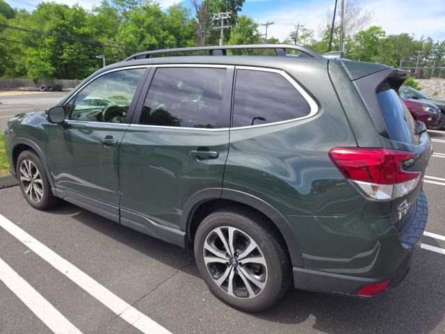 2023 Cascade Green Silica Subaru Forester Limited AWD SUV