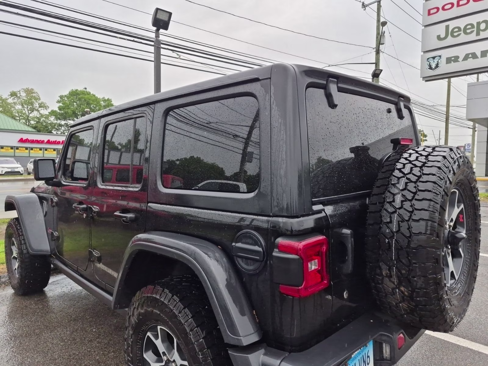 2020 Black Clearcoat Jeep Wrangler Unlimited Rubicon 4X4 SUV