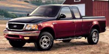 2004 RED Ford F-150 Heritage XLT RWD Truck
