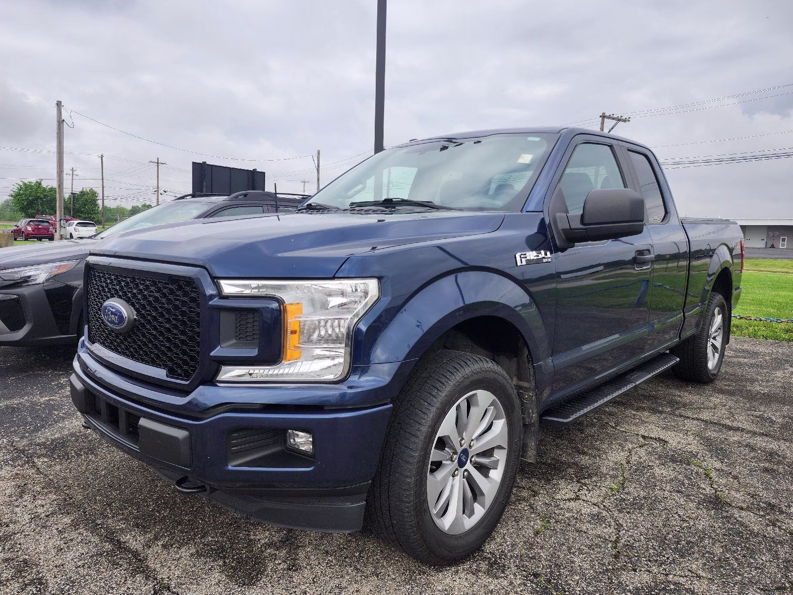 2018 Blue Jeans Ford F-150 XL 4X4 Truck