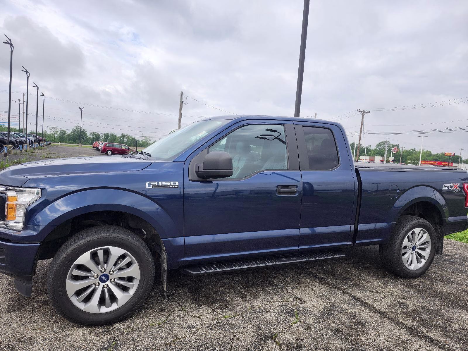 2018 Blue Jeans Ford F-150 XL 4X4 Truck
