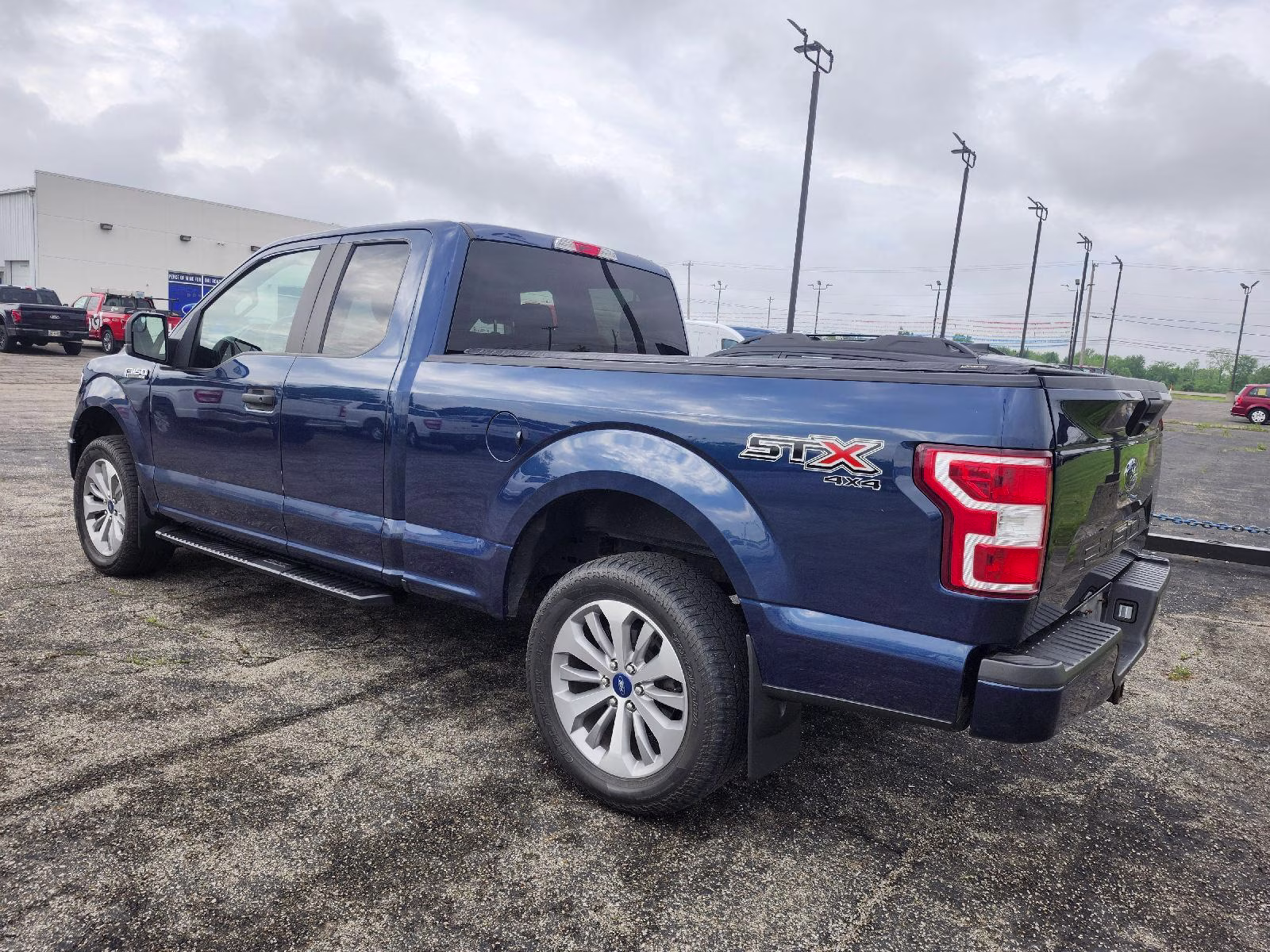 2018 Blue Jeans Ford F-150 XL 4X4 Truck