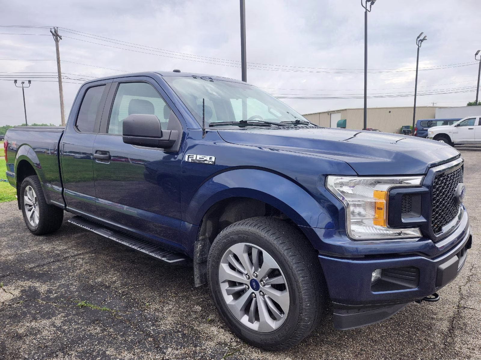 2018 Blue Jeans Ford F-150 XL 4X4 Truck