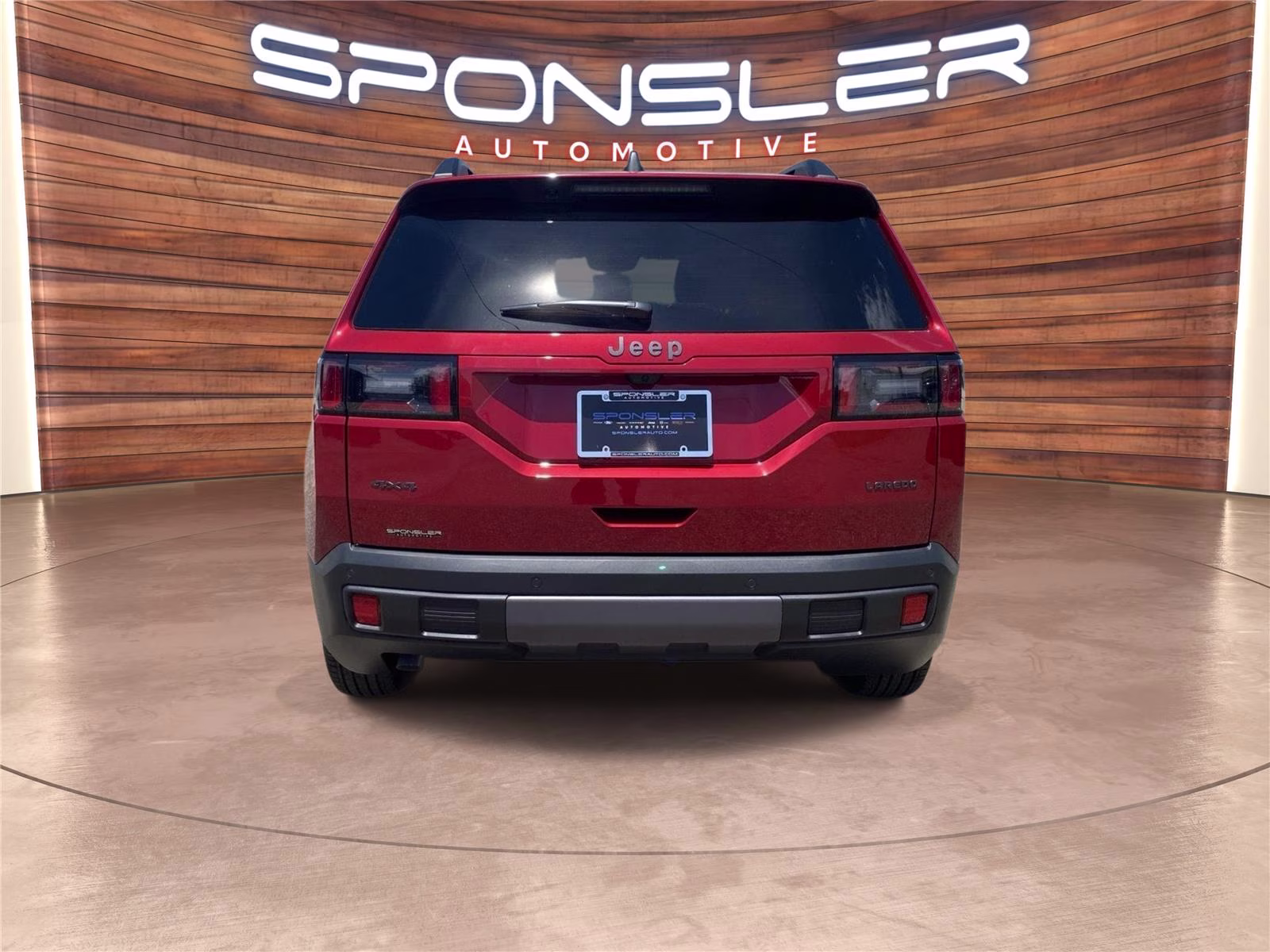 2026 Red Hot Pearlcoat Jeep Cherokee Laredo 4X4 SUV