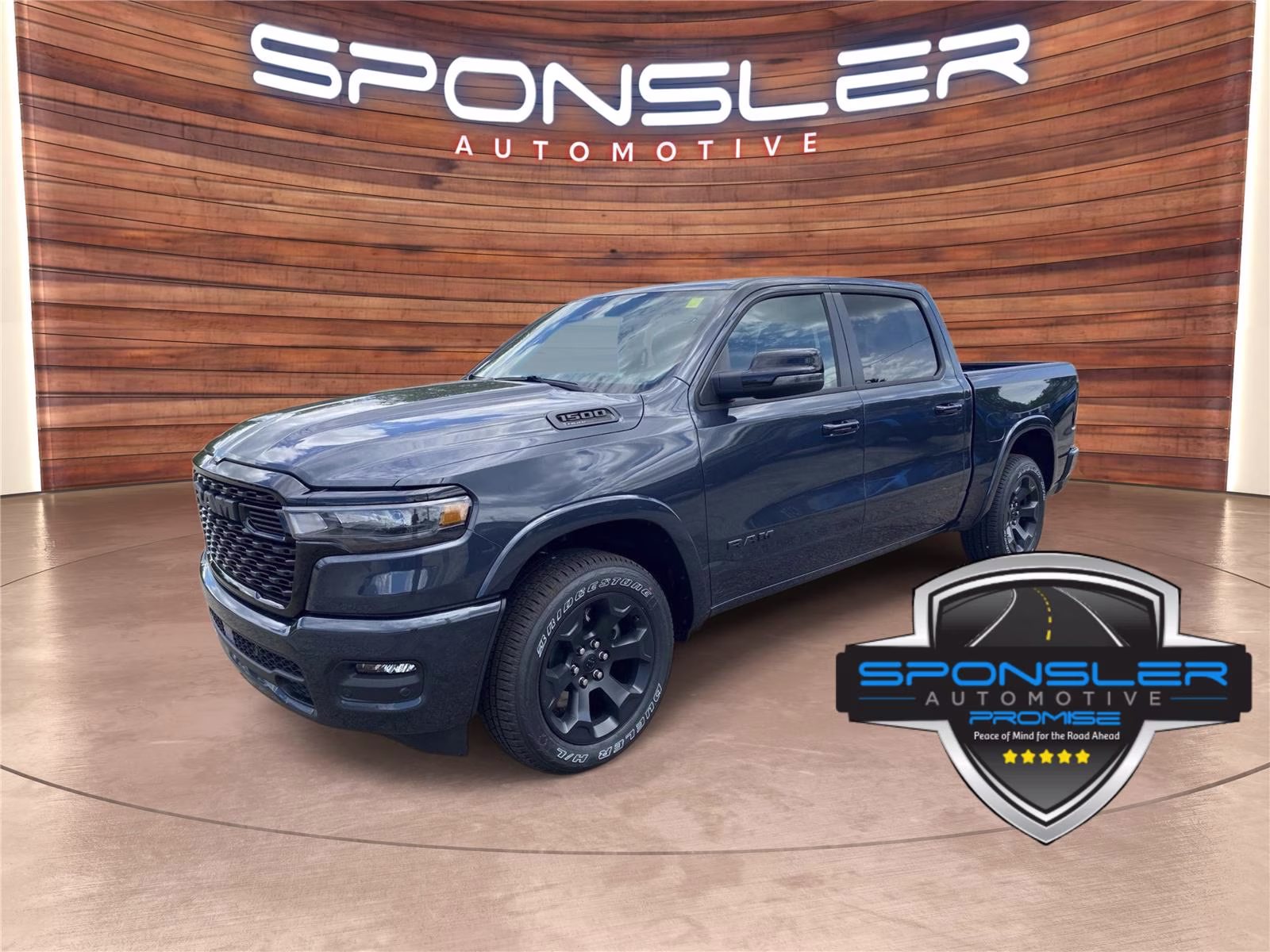 2026 Forged Blue Metallic Ram 1500 Big Horn- Night Edition 4X4 Truck