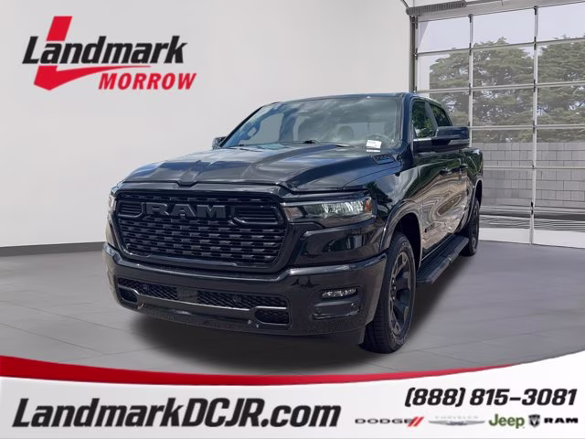 2026 Diamond Black Crystal Pearlcoat Ram 1500 Big Horn RWD Truck