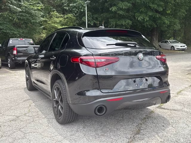 2019 Vulcano Black Metallic Alfa Romeo Stelvio Base AWD SUV
