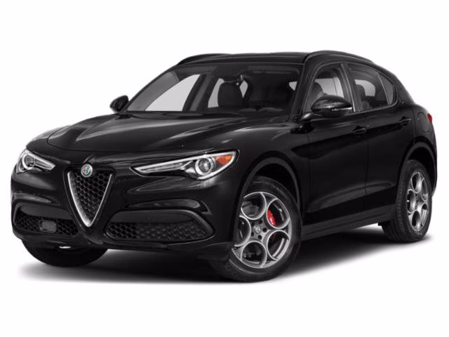 2019 Vulcano Black Metallic Alfa Romeo Stelvio Base AWD SUV