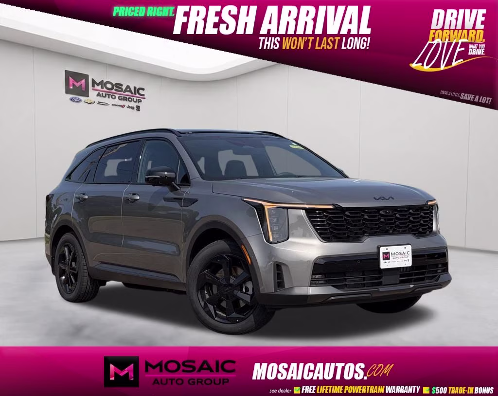 2026 Volcanic Sand Kia Sorento Hybrid X-Line SX Prestige AWD SUV