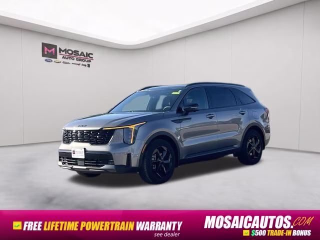 2026 Volcanic Sand Kia Sorento Hybrid X-Line SX Prestige AWD SUV